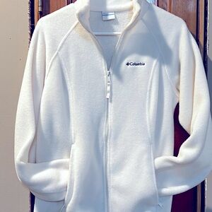 Columbia White Lightweight Jacket